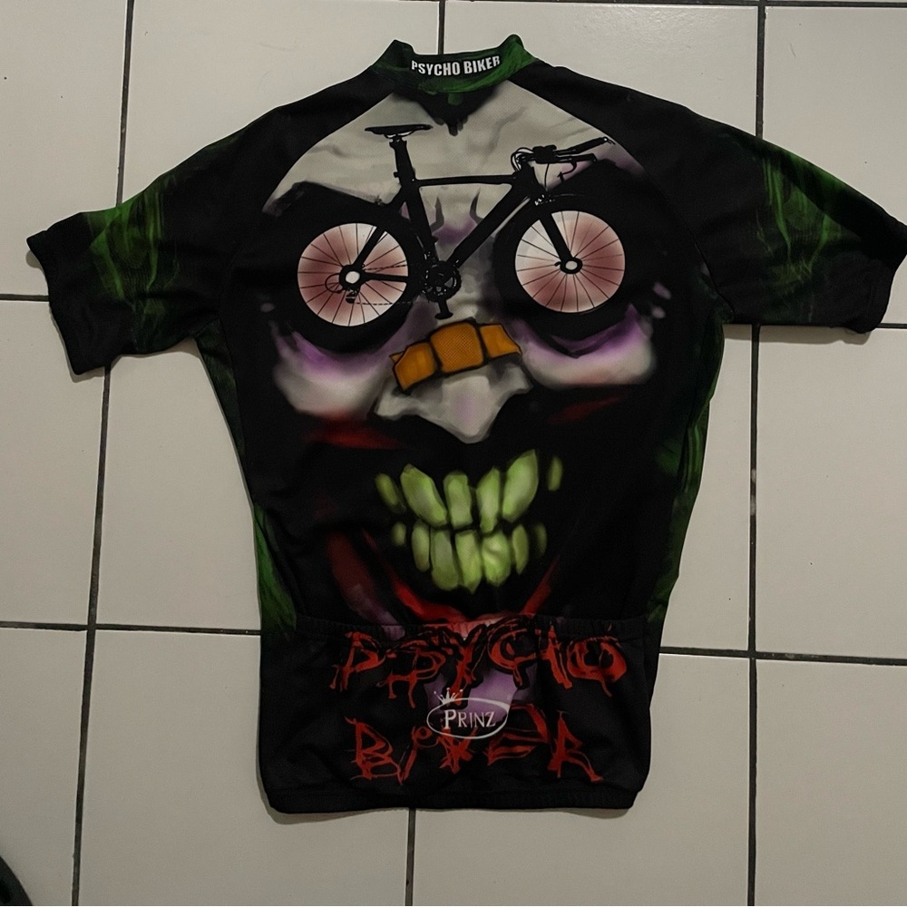 Psycho cycling jersey